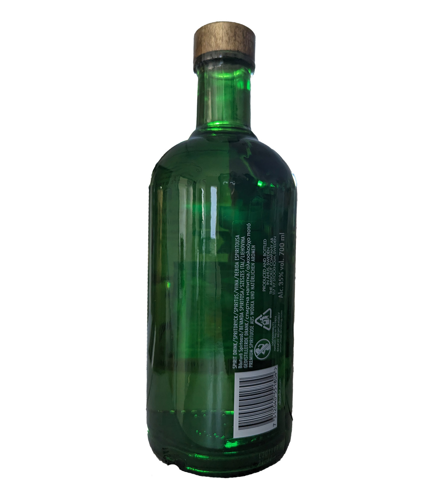 Absolut Extrakt No.1 07l 35 back