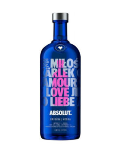 Absolut Vodka LOVE Pink Limited Edition 40 07l