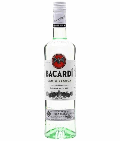 Bacardi Carta Blanca 07l 375