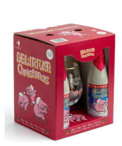 Delirium Christmas 4x 033l 1 pohar GB