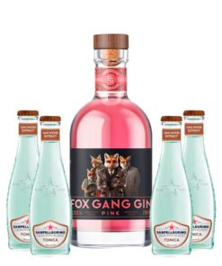 Fox Gang Pink Gin 07l 375 Sanpellegrino Tonic 02l