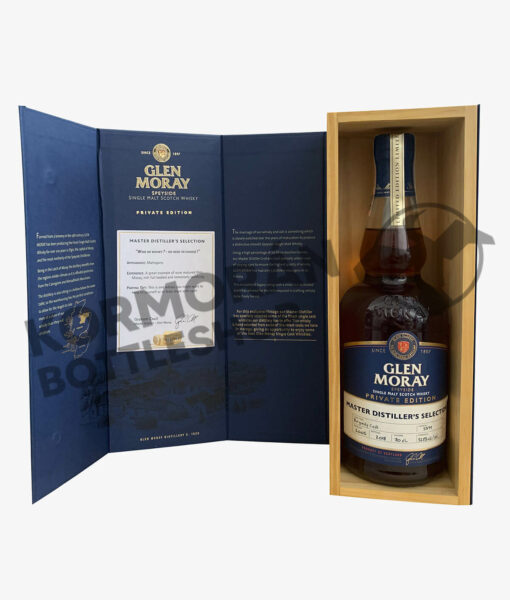 Glen Moray Private Edition Cask Burgundy 528 07l drevena GB 2