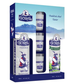Goral Vodka Borovicka 07l 40 3 pohare