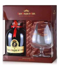 Gran Duque de Alba Brandy 07l 40 1 pohar