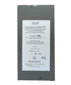 HANZO Remeselna Cokolada RUBY lesna zmes 100g back