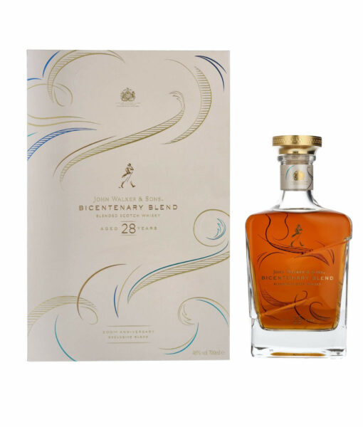 John Walker Sons 28 Years Old BICENTENARY BLEND 46 07l GB