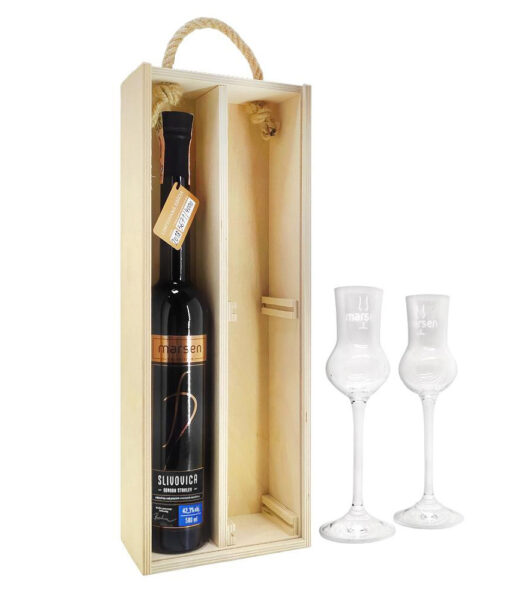 Marsen Darcekovy set Slivovica Stanley 423 05l 2 pohare GB