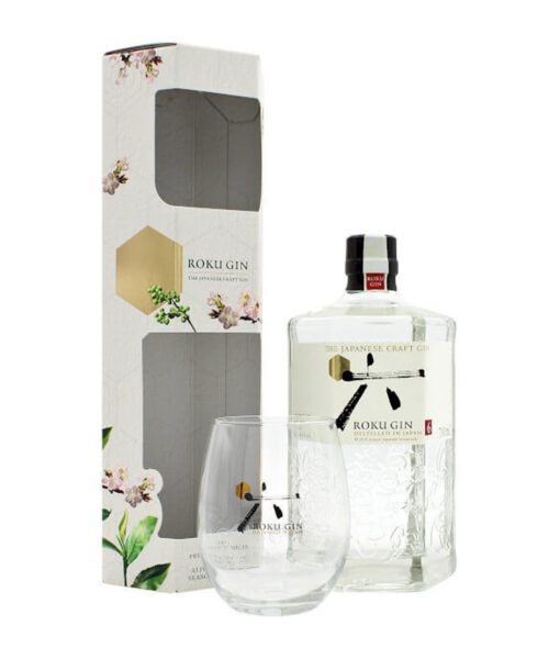 Roku Gin 43 07l 1 pohar GB