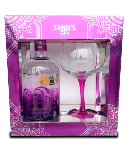 Tanns Gin Premium 40 07l 1 pohar GB