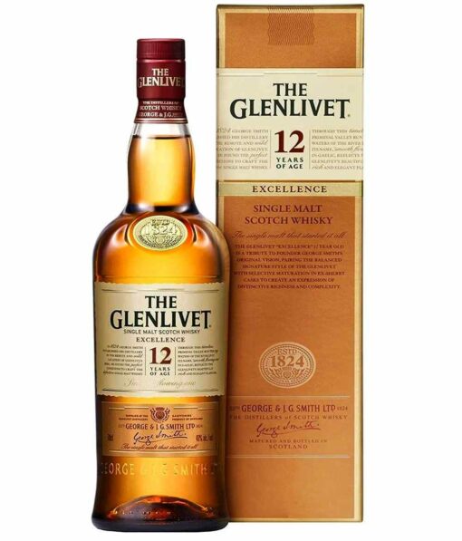 The Glenlivet 12 years First Fill 07l 40